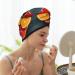 Fruit Rainbow Coral Velvet Dry Hair Cap Ideal for Travel Pool Parties and Home Use - Buy Online on GoSupps.com