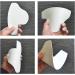 Beard Shaping Tool | Easy to Clean Beard Lineup Tool Also as Blocking Card for Hair Building Fibers Product - Hair Beard Lineup Shaping Tool Also as Blocking Card for Hair Building Fibers  - Buy Online on GoSupps.com