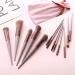 Shop SooChat 13Pcs Professional Makeup Brush Set - Foundation Eyeshadow & More | Champagne Gold | International Shipping - Buy Online on GoSupps.com