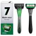 Manual Travel Safety Razor | Replacement Blades for Mustache & Body Hair | Premium Nursing Theater Handle - Buy Online on GoSupps.com