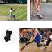 Chlffua Ankle Support Brace | Side Stabilizers & Cross Fixing Belt | Sports Injury Recovery | Sprain Relief | Arthritis Support | Foot Pain Relief | Black (M) | 1 Piece - Buy Online on GoSupps.com