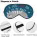 Soft Sleeping Mask - Adjustable Eye Mask & Blindfold | Comfort for Night Sleep - Buy Online on GoSupps.com