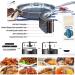 DameCo Induction Pot Saucepan Frying pan Non-Stick Pan Stainless Steel Frying Pan Omelette Pan Breakfast Pot Nonstick Metal Utensil Saucepan Frying Pan (Size : 30CM) () Interesting - Buy Online on GoSupps.com