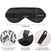 Haskirky Light Blocking Eye Mask | Breathable & Adjustable for Men and Women | Ideal for Travel, Yoga, Meditation, and Office | Deep Sleep Grey Mask - Buy Online on GoSupps.com