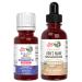 MaryRuth Organics Precision Probiotic Drops for Teens (Raspberry) & Lion's Mane Drops | USDA Organic | Vitamins for Gut Health Cognitive Support & Overall Wellness | Vegan Non-GMO Gluten Free