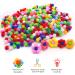 YooThink 1CM 1500-Piece Small Pom Poms for Crafts - DIY Creative Decorations - Buy Online on GoSupps.com