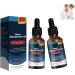 Men's full body massage oil men's body care endurance and vitality massage oil 2-pcs