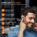 Silicone Ear Plugs for Sleep with Compact Case - Noise Cancelling & Reusable - Perfect for Snoring, Work, Concerts - White - Buy Online on GoSupps.com