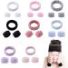 Plush Hair Band Cosmetic Makeup Washing Face Shower Spa Elastic Hair Hoop Warm white - Buy Online on GoSupps.com