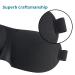 Super Soft Sleep Mask 4 Pack with Ear Plugs | Lightweight & Comfortable 3D Contoured Eye Masks for Sleeping, Travel, Shift Work, Naps - Buy Online on GoSupps.com