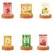 24-Piece Set Premium Facial Sheet Masks: Hydrating Moisturizing Brightening and Soothing Cruelty-Free Formulas - Featuring Strawberry Honey Fresh Orange Lemon Vitamin C Aloe Vera Tomato