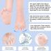 Facynde Silicone Toe Spreader & Separator - Alleviate Overlapping Toe Pain Transparent & Comfortable Relief - Buy Online on GoSupps.com
