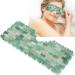 Verdant Touch Jade Eye Care Mask - Natural Aventurine Facial Massage Device for Relaxation & Tiredness Relief - Buy Online on GoSupps.com