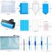 Hulameda 56pcs 5D Diamond Painting Tools Set with 28 Grids Box and Roller - Blue | Diamond Painting Accessories for Kids and Adults - Buy Online on GoSupps.com