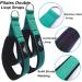 Lights Mountain Pilates Double Loop Straps - 1 Pair, D-Ring Handle, Yoga Exercise Accessories for Home Gym - Lake Green M - Buy Online on GoSupps.com