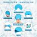 AOOWU Migraine Gel Cap - Reusable Hot and Cold Compress for Migraine Relief - Relieve Tension, Headache, and Eye Pain - Blue - Buy Online on GoSupps.com