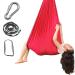 Sensory vertical cloth sensory full body socks yoga towel for hanging sensory full body socks for autism Stretchy sensory body sox for stress reduction with accessories red