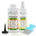 Head Hunters Basic Natural Lice Treatment Extra Strength Family Head Lice Shampoo Kit with Lice Repellent Spray & Lice Comb - Safe Non-Toxic Extremely Effective Hair & Head Lice Treatment Kit