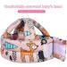 Baby Head Protector & Knee Pads Set | Infant Safety Helmet & Walking Pad Combo (Pink Forest) | Suitable for Age 6-36 Months - Buy Online on GoSupps.com