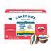 Toasted Southern Pecan Coffee Pods | Cameron's Flavored Single Serve, 12 Count - Buy Online on GoSupps.com
