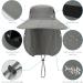 Buy Bassdash UPF 50+ Fishing Hat - Waterproof Unisex Sun Hat with Removable Neck Flap & Facial Protection | Lightweight Gray Outdoor Gear - Buy Online on GoSupps.com