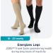 Jobst Travel Knee High Compression Socks - Prevent Deep Vein Thrombosis - 15-20 mmHg - Unisex Black XL - Buy Internationally - Buy Online on GoSupps.com