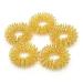 DENUVI Finger Massager Ring Spring Acupressure Fingertip Massage Health Care 5 Pack