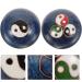 Healvian Hand Massager Set - Baoding Balls & Iron Stress Relief Exercise Balls in Gift Box | 47 cm Manual Massage for Health & Relaxation - Buy Online on GoSupps.com