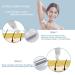 Women's Electric Razor 3-in-1 Painless Shaver - Rechargeable Waterproof Trimmer for Body, Face, Legs, and Bikini Area - Blue - Buy Online on GoSupps.com