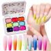 Gel paint gradient drawing gel 9 colors nail design polish palette creative art accessories for girls manicure painting