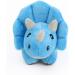 Zappi Co Children's Triceratops Plush Toy - Soft Snuggly Playtime Companion (12-15cm) - Buy Online on GoSupps.com