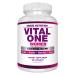 Arazo Nutrition Vital One Multivitamin for Women - Daily Wholefood Supplement - 90 Vegan Capsules