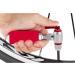 CO2 Bike Tire Inflator with Sleeve | Presta and Schrader Valve Compatible Pump for Road & Mountain Bikes - Buy Online on GoSupps.com