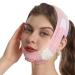 Double Chin Reducer Reusable V Lines Belt Face Lifting Belt - Face Lifting Belt Chin Strap Facial Slimming Strap V Lines Lifting Belt Breathable For Home Use