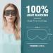Lacette 100% Mulberry Silk Eye Mask for Men and Women - Block Out Light Sleep Mask - Soft & Smooth Blindfold for Full Night's Sleep - Black - Buy Online on GoSupps.com