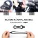10 Pcs Bicycle Silicone Bands - Multi-Purpose Rubber Brackets for Lights & Meters - Buy Online on GoSupps.com