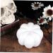 HOMSFOU 3pcs Artificial Pumpkins Decoration Jack- O- Lantern Decoration Diy Pumpkin Props Pumpkin Modelling Haunted House Pumpkin Decoration Fake Vegetables Pumpkin Lantern Child White Whitex3pcs Size 1x3pcs - Buy Online on GoSupps.com