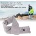 LKPomi USB Heating Scarf - Smart Heated Neck Wrap | 3 Gears 25 to 45 | Cotton & Carbon Fiber Electric Neck Warmer for Winter Trips (Gray) - Buy Online on GoSupps.com