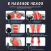 O2 PRO Deep Tissue Muscle Massage Gun for Athletes - Handheld Portable Percussion Massager - 20 Speeds - 6 Heads - Brushless Motor - O2 Grey - Buy Online on GoSupps.com