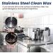 Stainless Steel Clean Wax - Nano-Technology Cleaner for Pots Pans & Cookware | Premium Polish & Shine - Buy Online on GoSupps.com