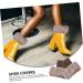 Inoomp Thermal Boot Warmers - 2 Pairs of Fur Knitted Socks & Cuffs for Women | Cozy Acrylic Leg Accessories - Buy Online on GoSupps.com