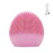 Silicone Face Cleansing Brush Waterproof USB Rechargeable Timer and Extra Soft Silicone for Nail Polish and Face Scrub Anti-Ageing Waterproof Face Cleanser (Pink)
