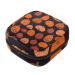 Guantierendiy Halloween Pumpkin Sanitary Napkin Storage Bag Large Capacity Menstrual Cup Pouch Girls Travel Portable Small Makeup Sanitary Pads Organizer Color 4
