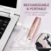 Yoove Facial Hair Removal for Women | Painless USB Rechargeable Electric Shaver & Bikini Trimmer (Rose) - Buy Online on GoSupps.com