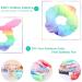 IVARYSS White Cotton Bow Scrunchies - 20 Pack for Tie Dye DIY and Party Activities | Hair Accessories for Girls and Women - Buy Online on GoSupps.com
