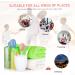 Family Pack Toothbrush Covers - 4PC Set for Electronic and Manual Toothbrushes - Travel Case Protector for Adults and Kids - Buy Online on GoSupps.com