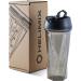 Helimix Vortex Blender Shaker Bottle 28oz - USA Made, No Whisk, Portable for Protein, Cocktails & Smoothies - Dishwasher Safe - Buy Online on GoSupps.com