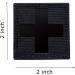 Infrared Reflective Medic Cross Multicam Patch 2x2 inch - Black - Buy Online on GoSupps.com