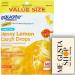 Cough Drops Sugar Free Honey Lemon Equate 140 Count (Pack of 01) Dietary Supplement + me Gusta Sticker