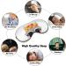 Light-Blocking Sleep Mask - Cute Raccoon Eye Mask for Women | Comfortable & Soft Adjustable Blindfold Eye Cover for Men - Autumn Fall Design - Buy Online on GoSupps.com